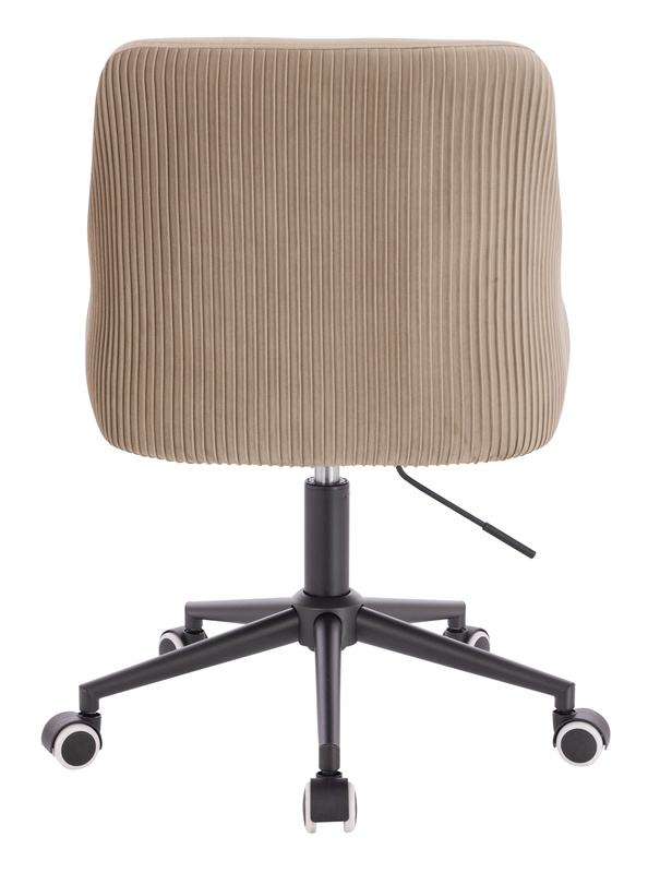 HR920K Latte Modern Velúr Szék Fekete lábbal