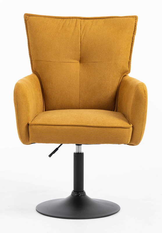 HR250N Curry Sárga Prémium Kordbársony Fekete Lábbal