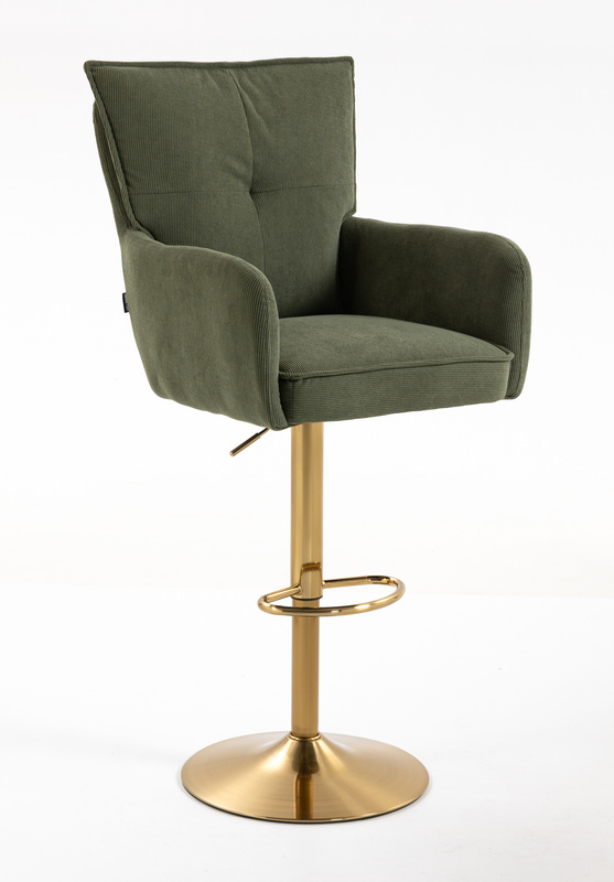 HR250W Catifea Reiată Premium Culoare Verde Salvie Arany Lábbal