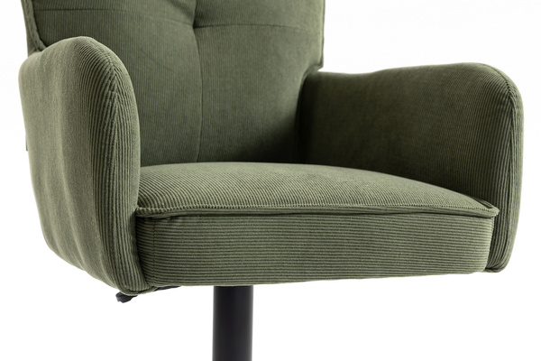 HR250W Catifea Reiată Premium Culoare Verde Salvie Fekete Lábbal