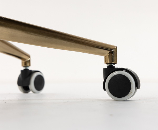 HR250CROSS Krémszínű Bárány Szék Arany Lábbal