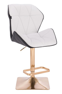 HR212KW Fehér-Fekete arany lábbal