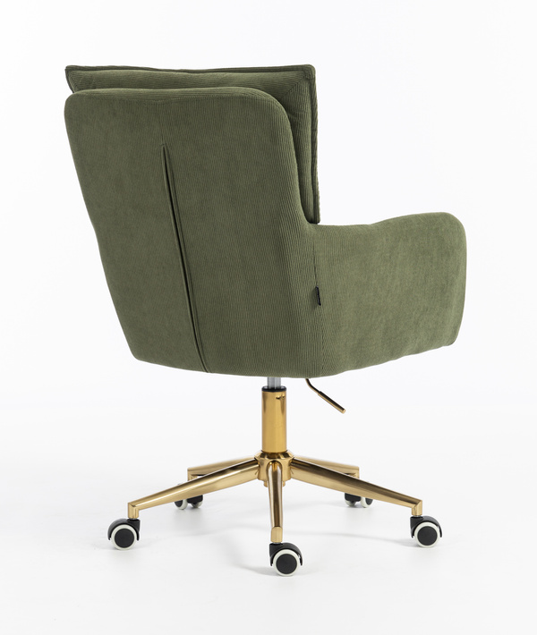 HR250K Catifea Reiată Premium Culoare Verde Salvie Arany Lábbal