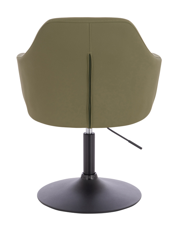 HR831N Khaki Műbőr Premium Soft szék fekete lábbal