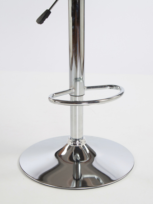 HR2055W Latte Modern Velúr Szék Krómozott lábbal