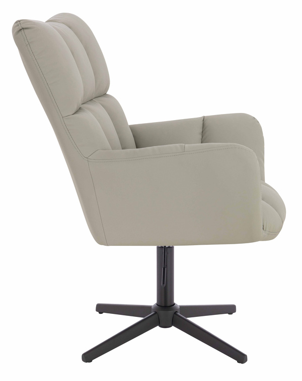 HR650CROSS Len Szín Műbőr Premium Soft szék fekete lábbal