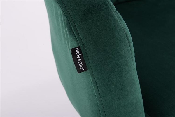 HR831 Sötétzöld Modern Velúr Szék