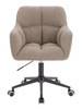 HR550K Latte modern boucle  szék fekete lábbal
