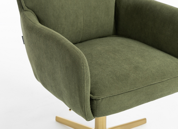 HR250CROSS Catifea Reiată Premium Culoare Verde Salvie Arany Lábbal