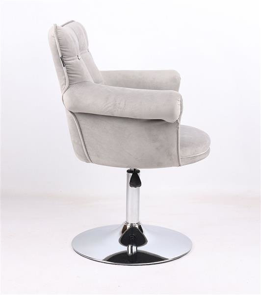 HR804CN Acél modern velúr szék