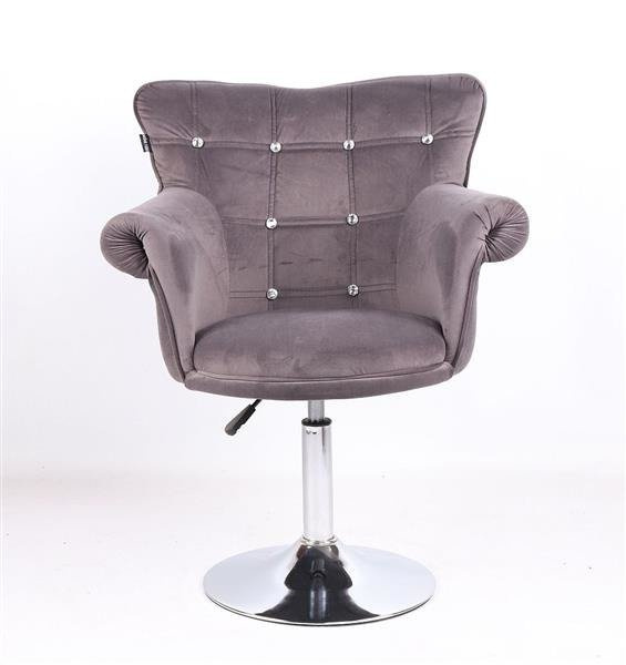 HR804CN Grafit modern velúr szék