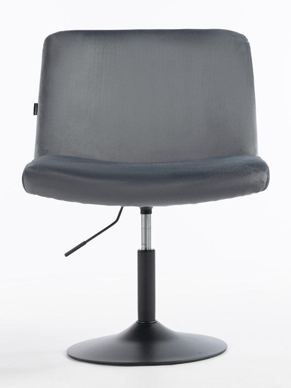 HR150N Grafit Modern Velúr Szék Fekete lábbal