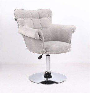 HR804CN Acél modern velúr szék