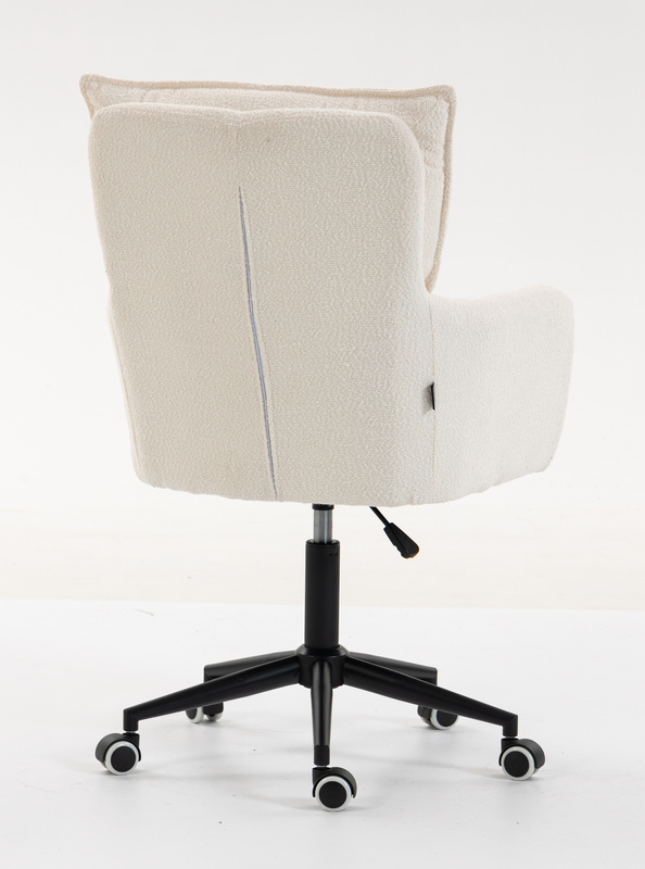 HR250K Krémszínű Bárány Szék Fekete Lábbal