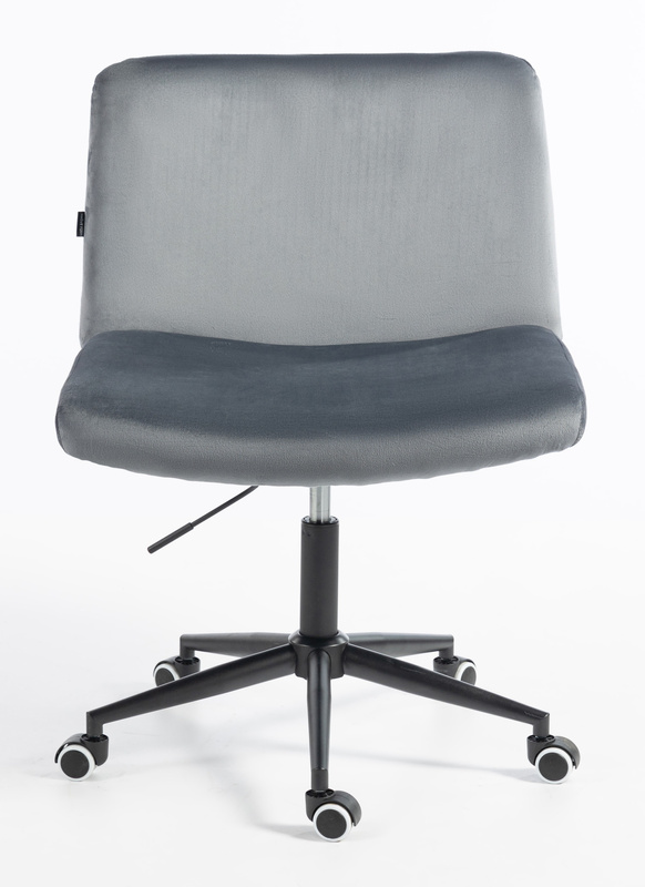 HR150K Grafit Modern Velúr Szék Fekete lábbal