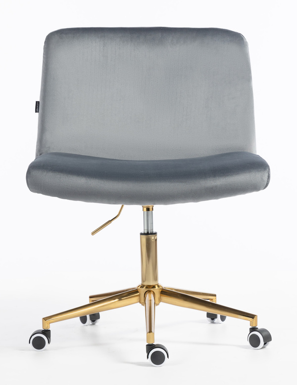 HR150K Grafit Modern Velúr Szék Arany lábbal