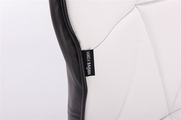 HR212 Fehér-fekete fekete lábbal